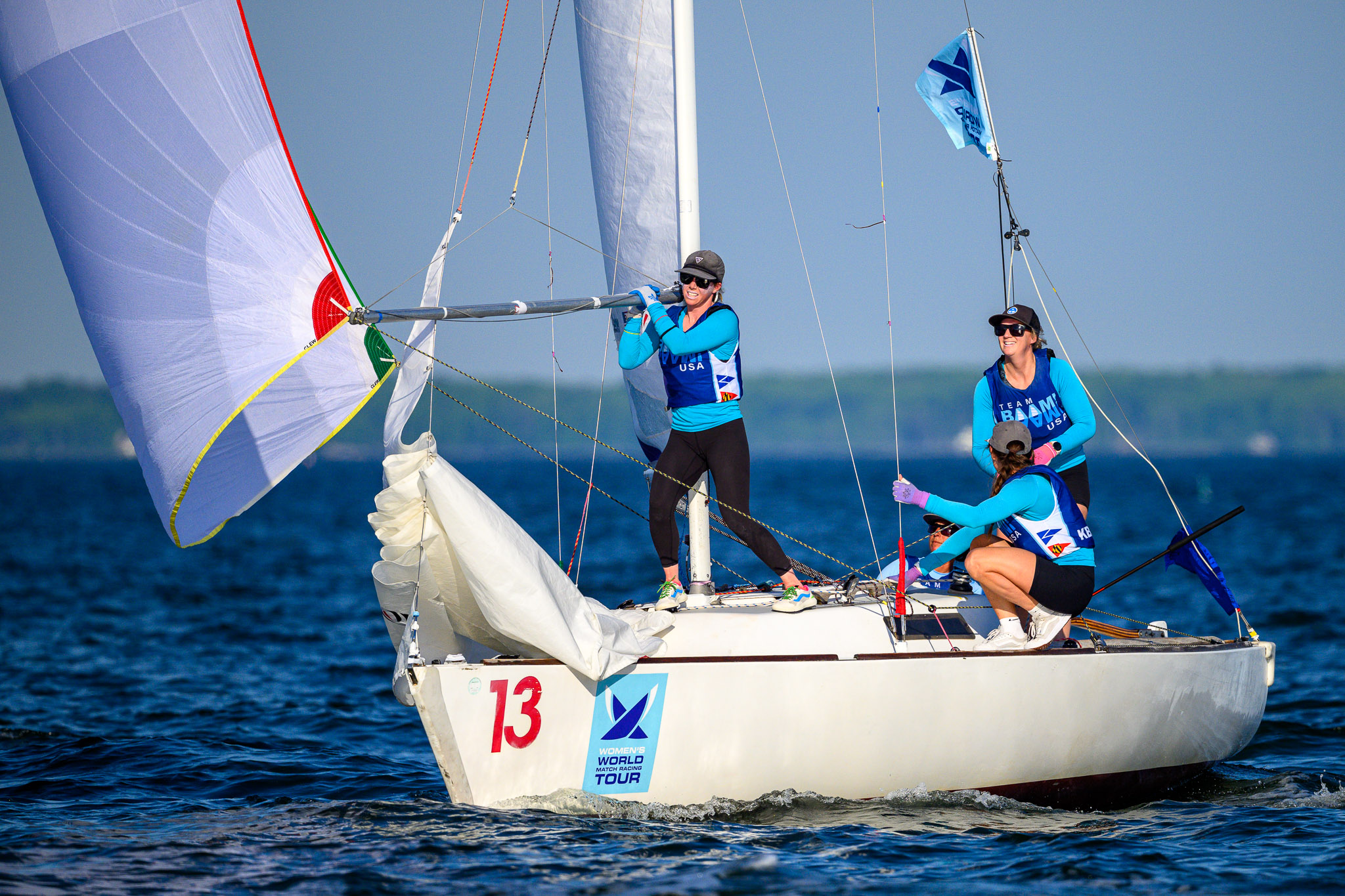Allie Blecher (USA) / Team Baam. Photo: Ted Morgan